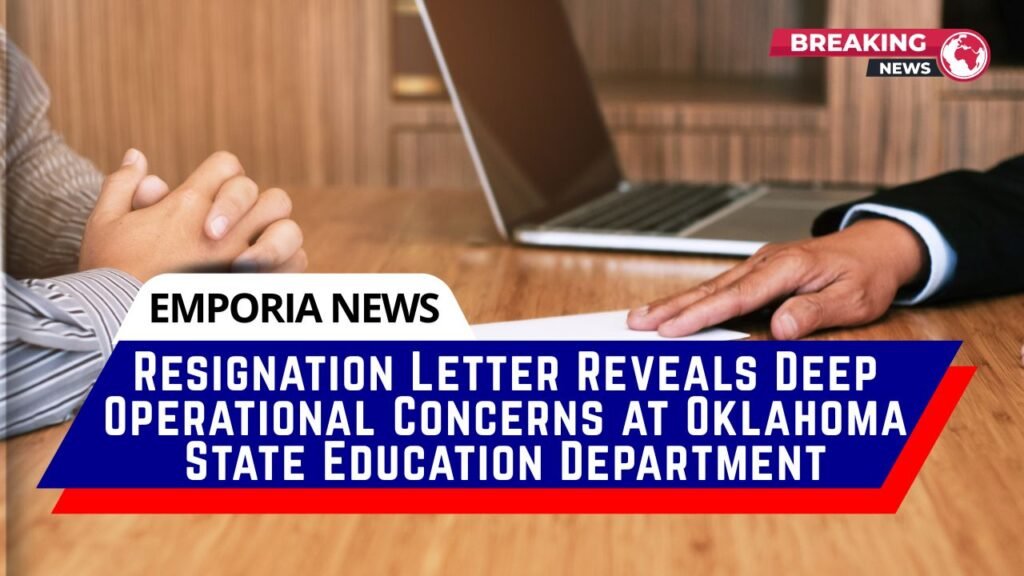 Resignation Letter Reveals Deep Operational Concerns at Oklahoma State Education Department