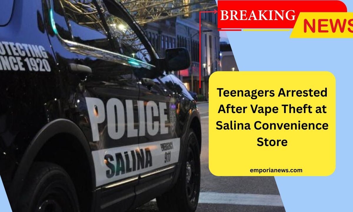 Teenagers Arrested After Vape Theft at Salina Convenience Store