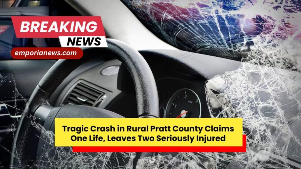 Tragic Crash in Rural Pratt County Claims One Life, Leaves Two Seriously Injured