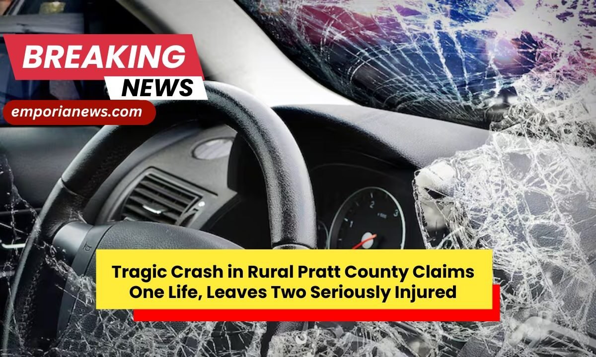 Tragic Crash in Rural Pratt County Claims One Life, Leaves Two Seriously Injured