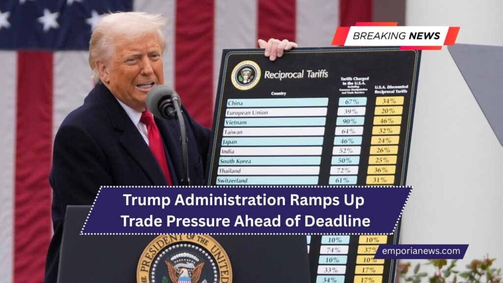 Trump Administration Ramps Up Trade Pressure Ahead of Deadline New Tariff Warnings Set for August 1