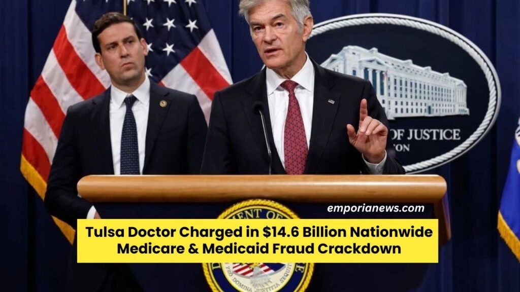 Tulsa Doctor Charged in $14.6 Billion Nationwide Medicare & Medicaid Fraud Crackdown