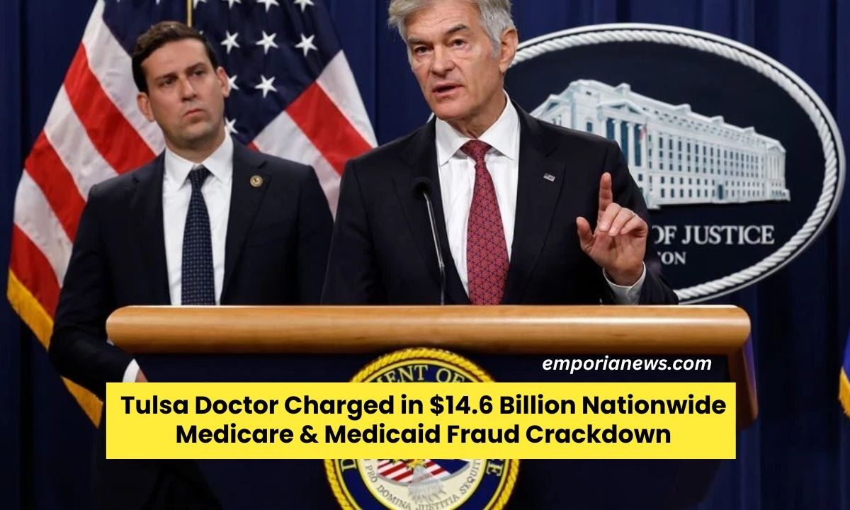 Tulsa Doctor Charged in $14.6 Billion Nationwide Medicare & Medicaid Fraud Crackdown