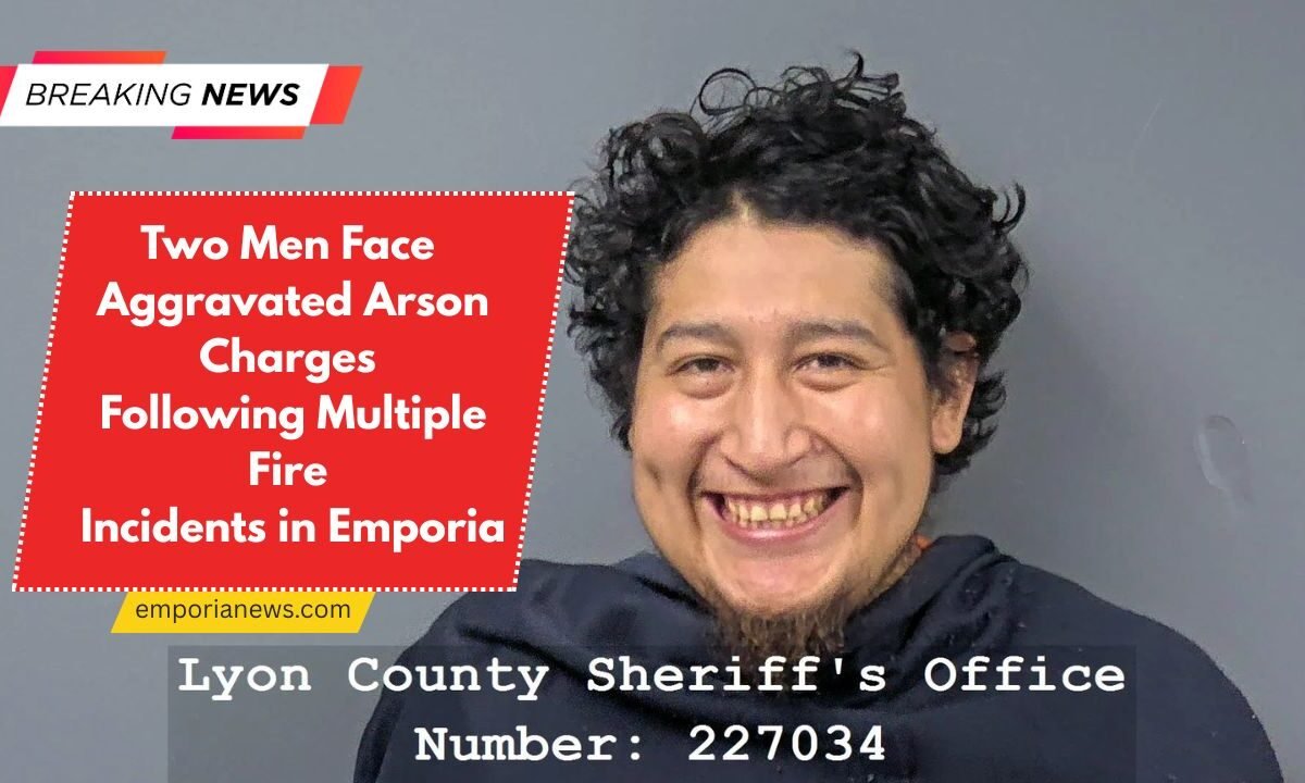 Two Men Face Aggravated Arson Charges Following Multiple Fire Incidents in Emporia