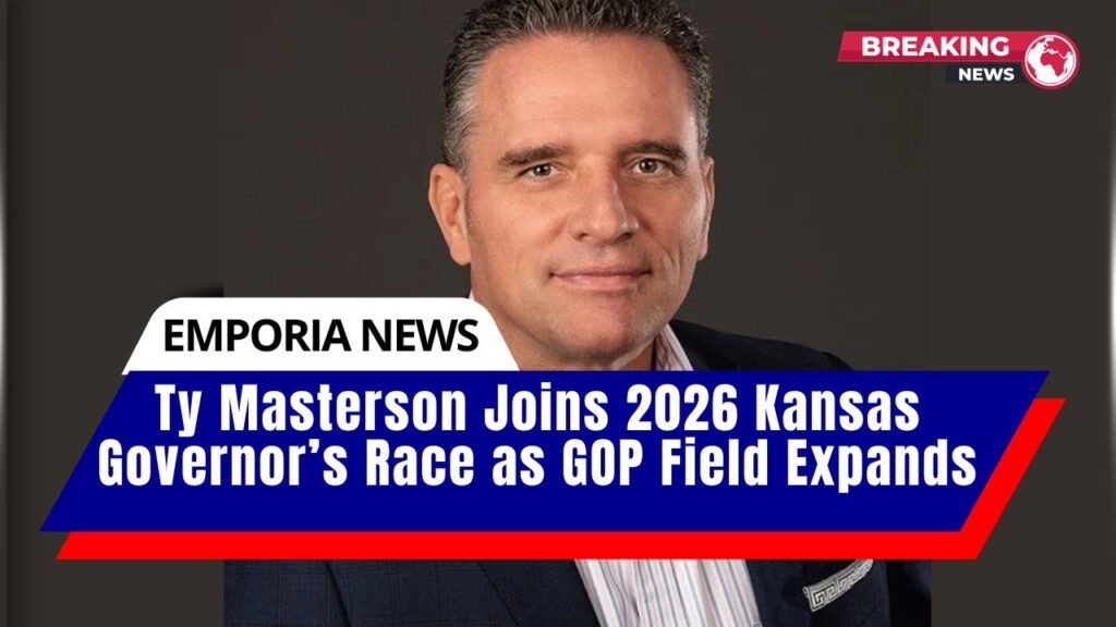 Ty Masterson Joins 2026 Kansas Governor’s Race as GOP Field Expands