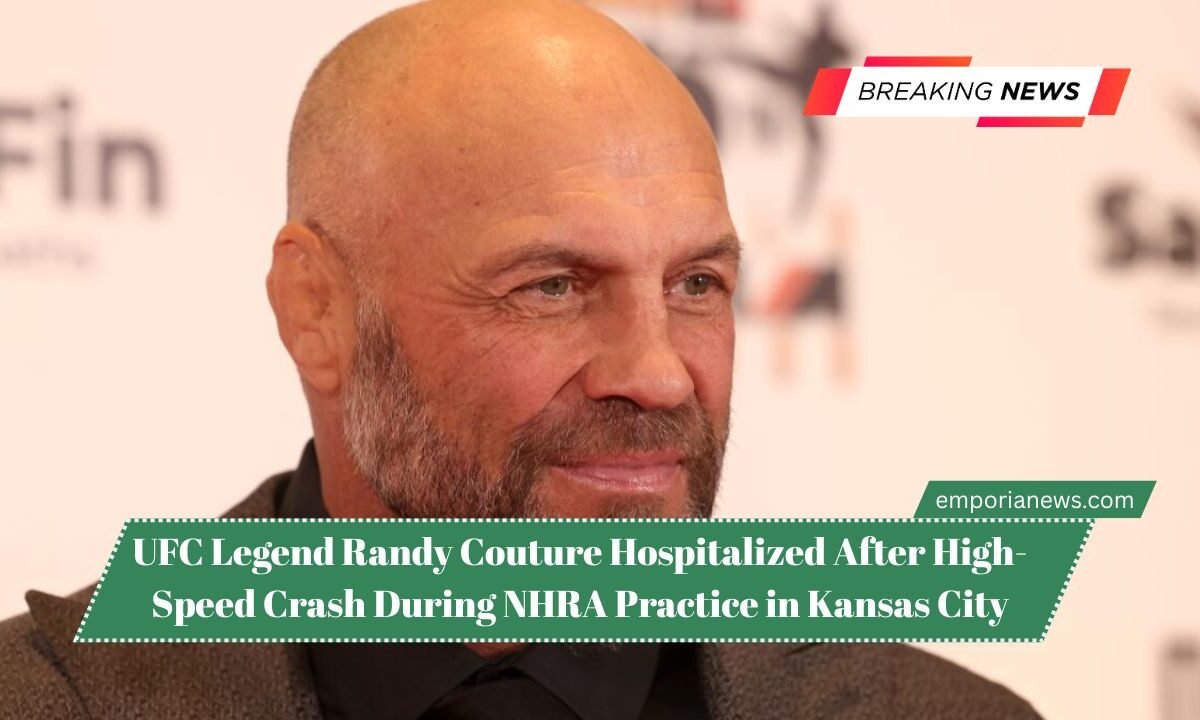 UFC Legend Randy Couture Hospitalized After High-Speed Crash During NHRA Practice in Kansas City