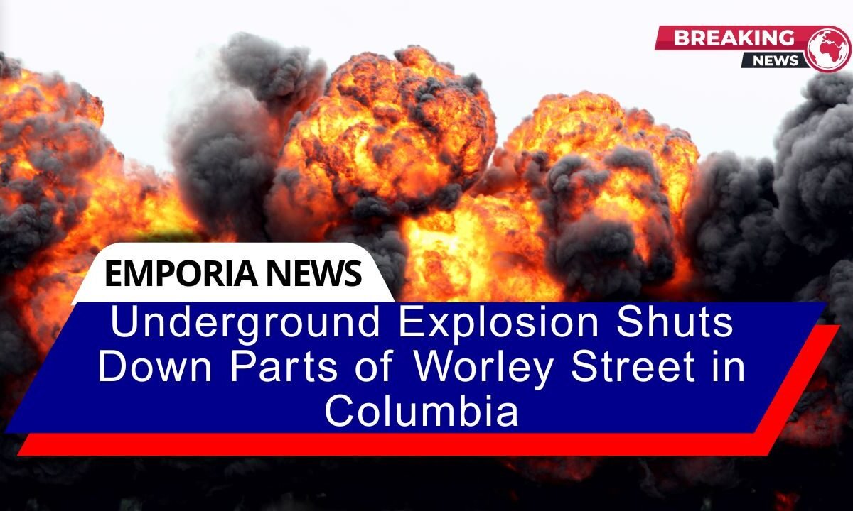 Underground Explosion Shuts Down Parts of Worley Street in Columbia