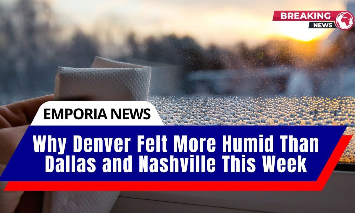 Why Denver Felt More Humid Than Dallas and Nashville This Week