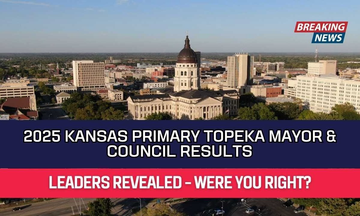 2025 Kansas Primary Topeka Mayor & Council Results