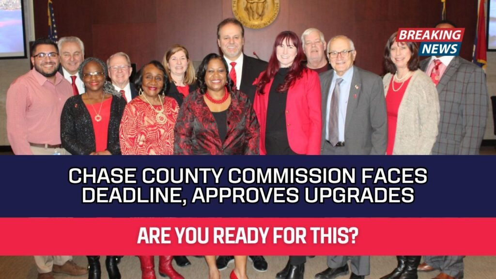 Chase County Commission Faces Deadline, Approves Upgrades