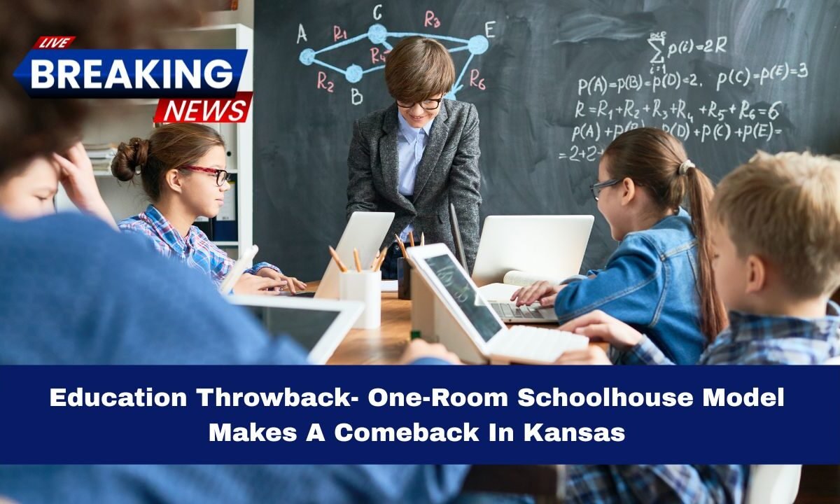 Education Throwback- One-Room Schoolhouse Model Makes A Comeback In Kansas