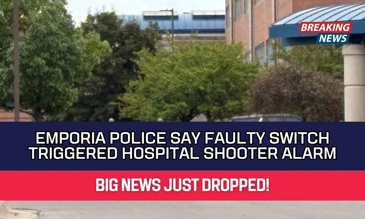 Emporia Police Say Faulty Switch Triggered Hospital Shooter Alarm