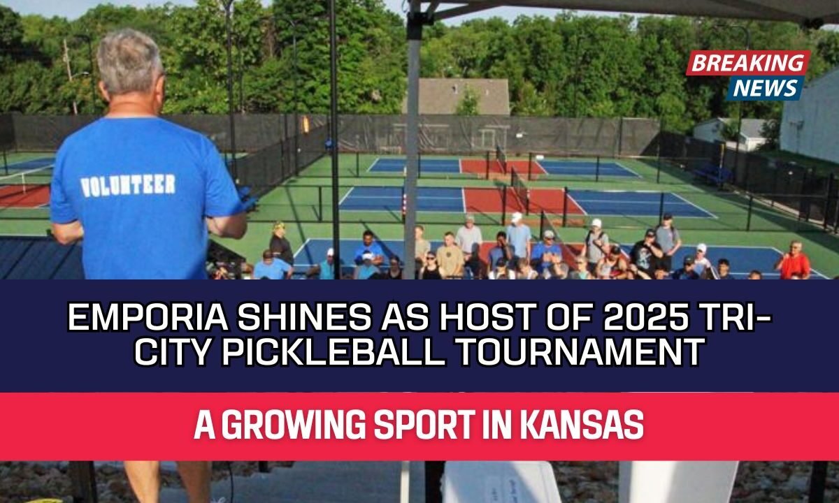 Emporia Shines As Host Of 2025 Tri-City Pickleball Tournament