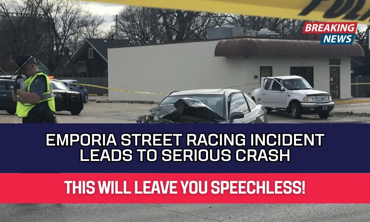 Emporia Street Racing Incident Leads to Serious Crash