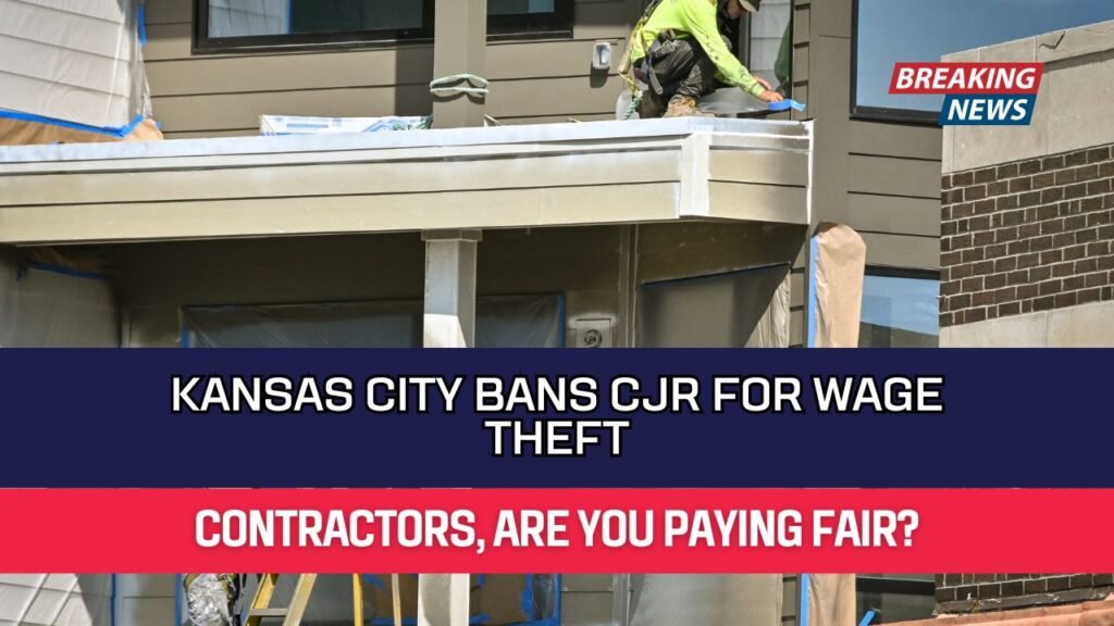 Kansas City Bans CJR for Wage Theft