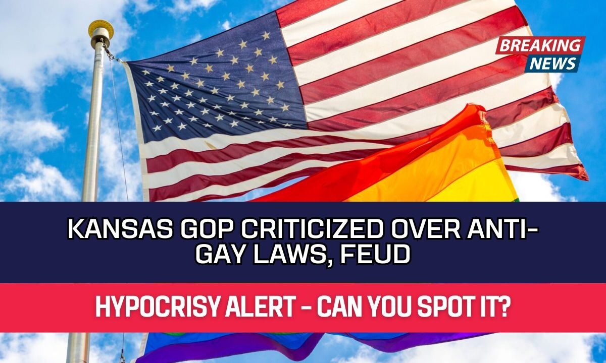 Kansas GOP Criticized Over Anti-Gay Laws, Feud