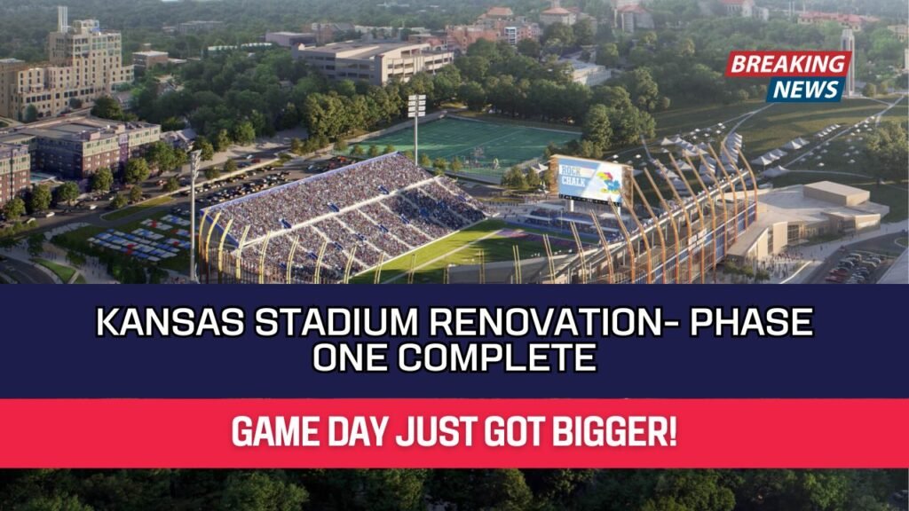 Kansas Stadium Renovation- Phase One Complete