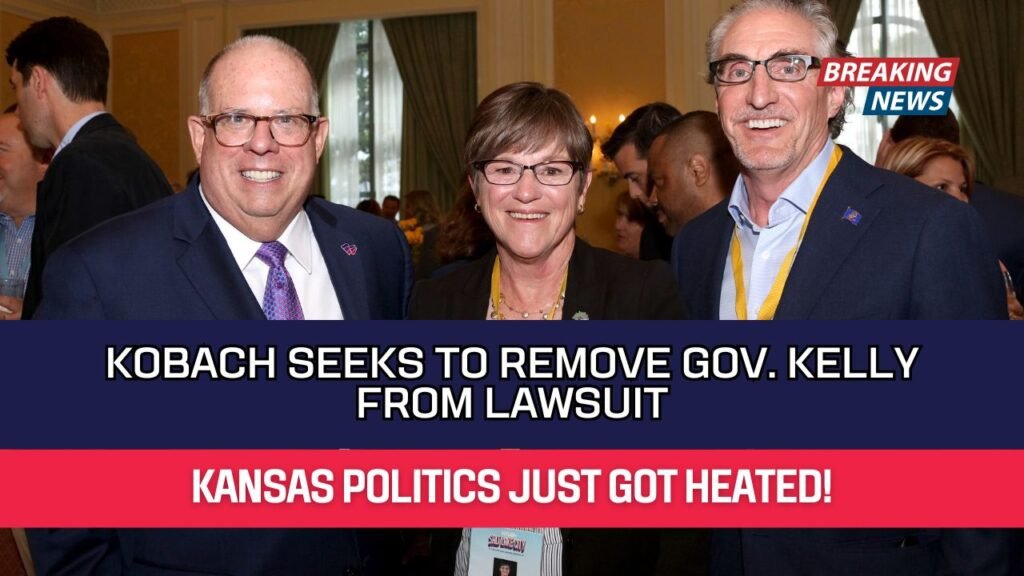 Kobach Seeks to Remove Gov. Kelly from Lawsuit