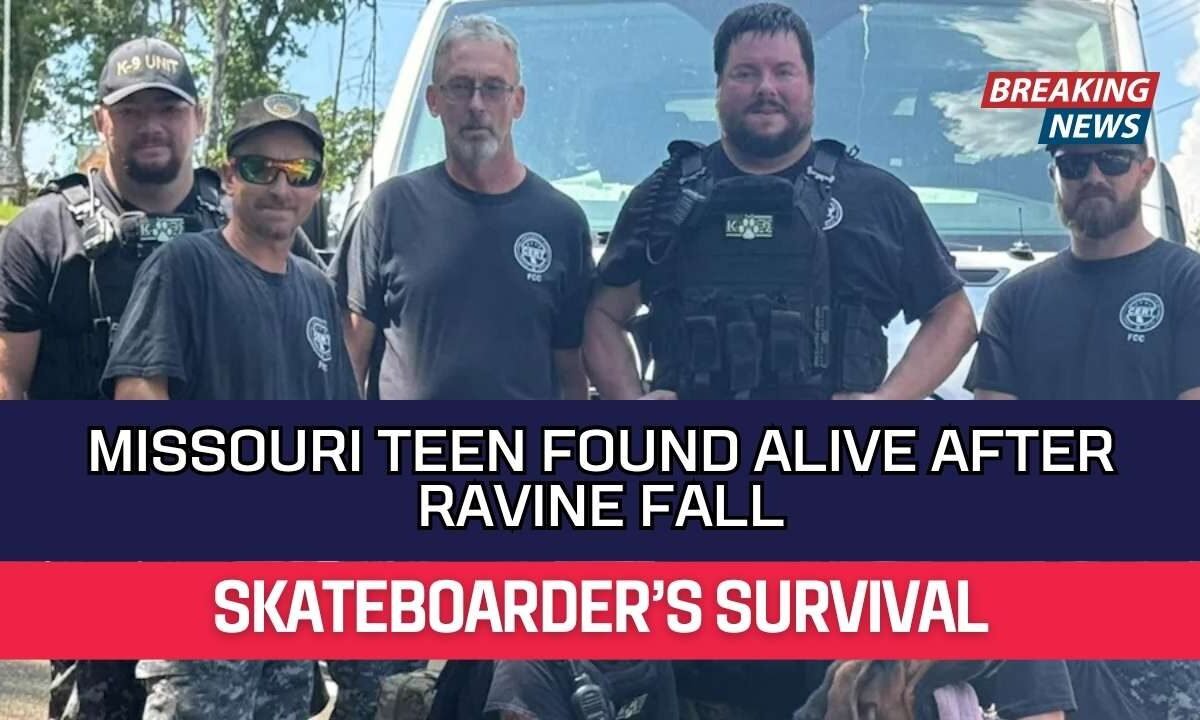 Missouri Teen Found Alive After Ravine Fall