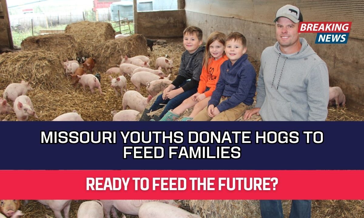Missouri Youths Donate Hogs to Feed Families
