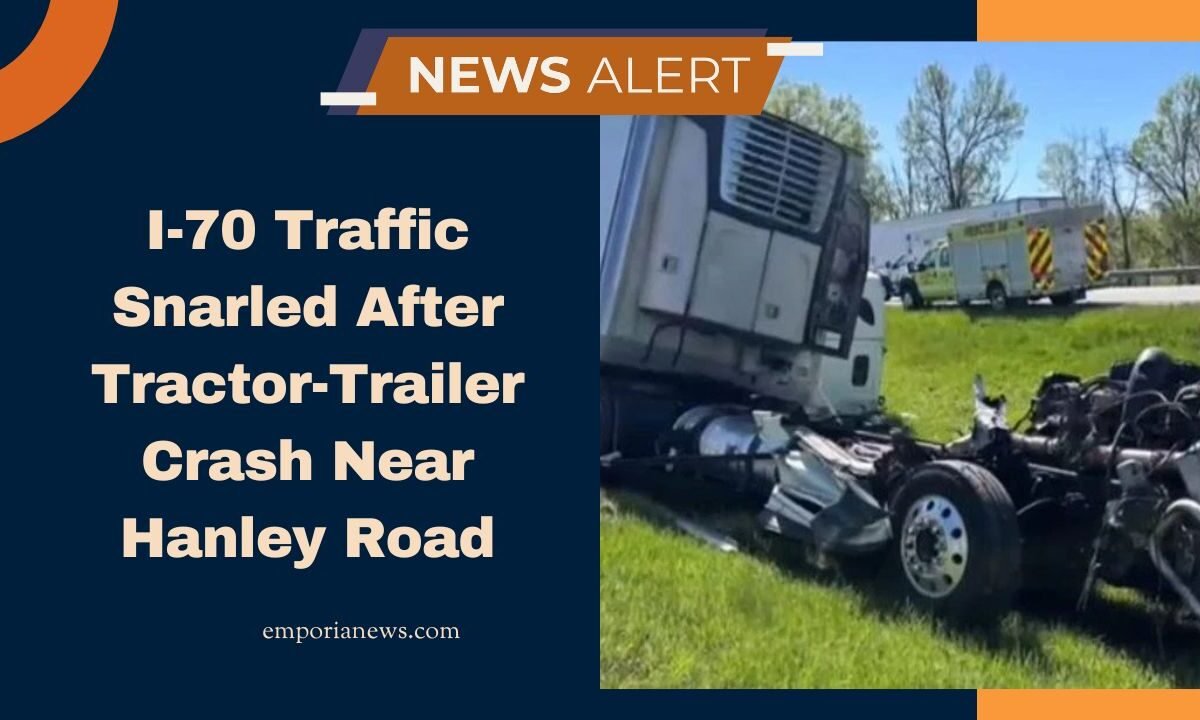 I-70 Traffic Snarled After Tractor-Trailer Crash Near Hanley Road