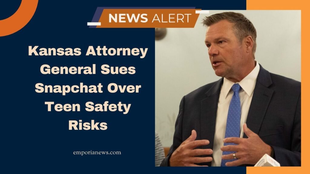 Kansas Attorney General Sues Snapchat Over Teen Safety Risks