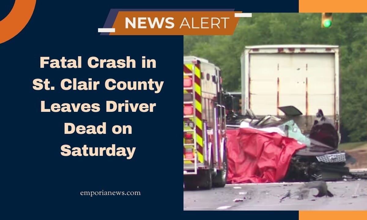 Fatal Crash in St. Clair County Leaves Driver Dead on Saturday