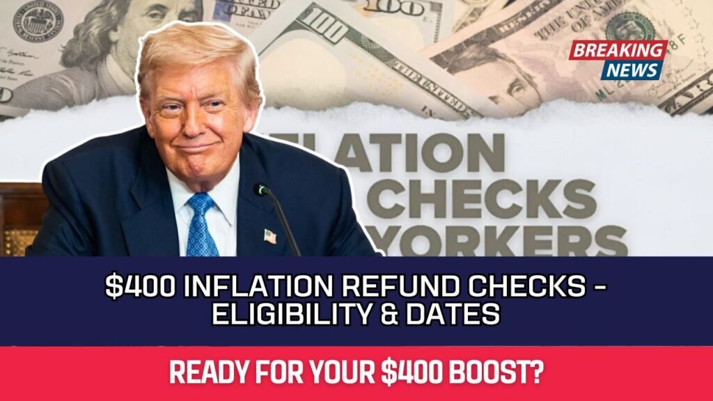 $400 Inflation Refund Checks - Eligibility & DateS
