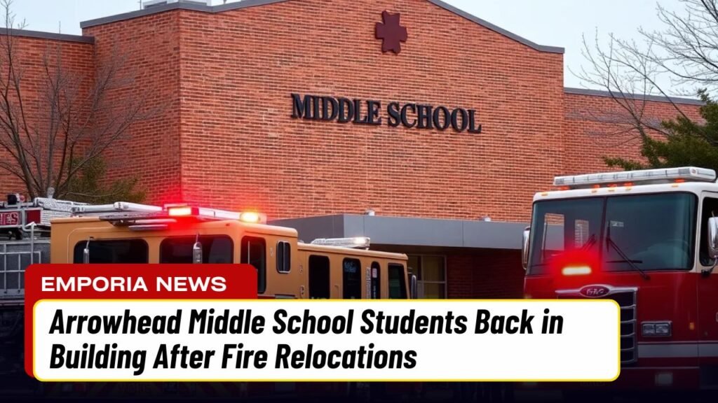 Arrowhead Middle School Students Back in Building After Fire Relocations
