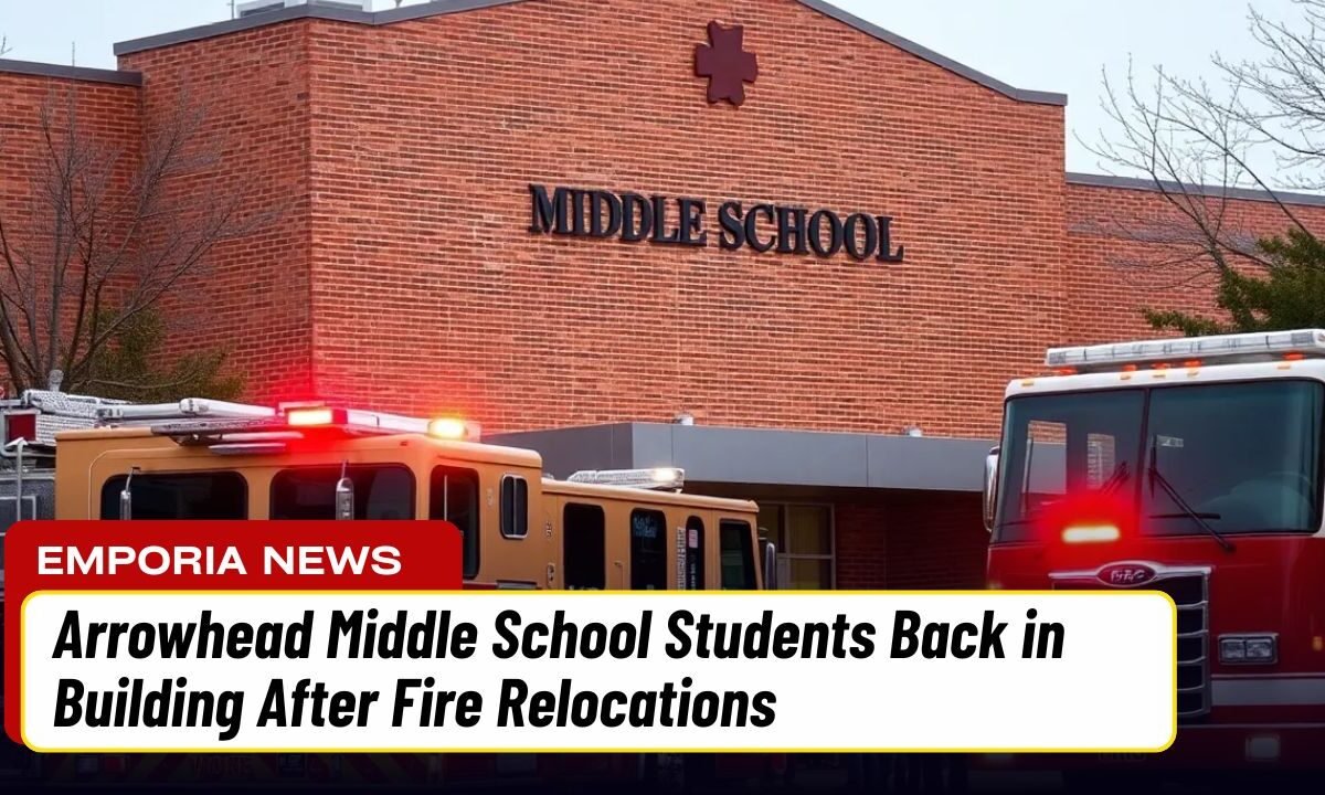 Arrowhead Middle School Students Back in Building After Fire Relocations
