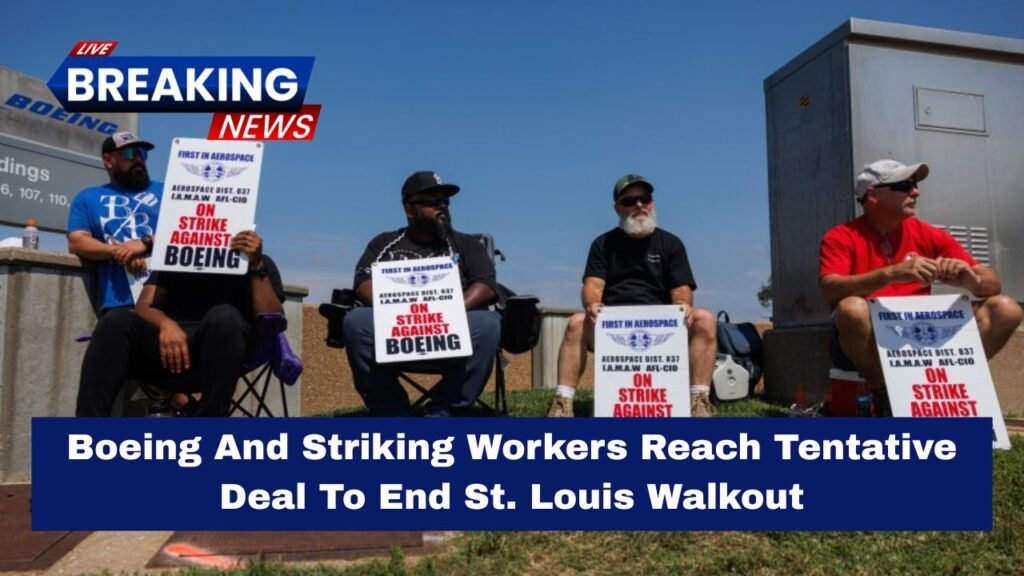 Boeing And Striking Workers Reach Tentative Deal To End St. Louis Walkout