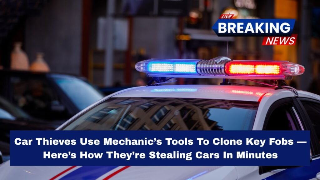 Car Thieves Use Mechanic’s Tools To Clone Key Fobs — Here’s How They’re Stealing Cars In Minutes