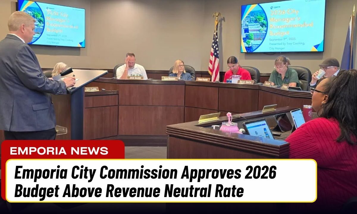 Emporia City Commission Approves 2026 Budget Above Revenue Neutral Rate