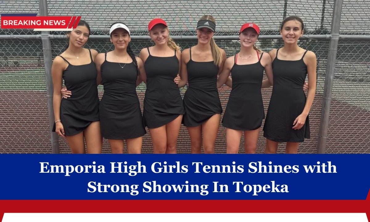 Emporia High Girls Tennis Shines with Strong Showing In Topeka
