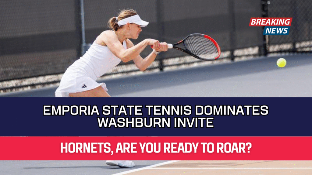 Emporia State Tennis Dominates Washburn Invite