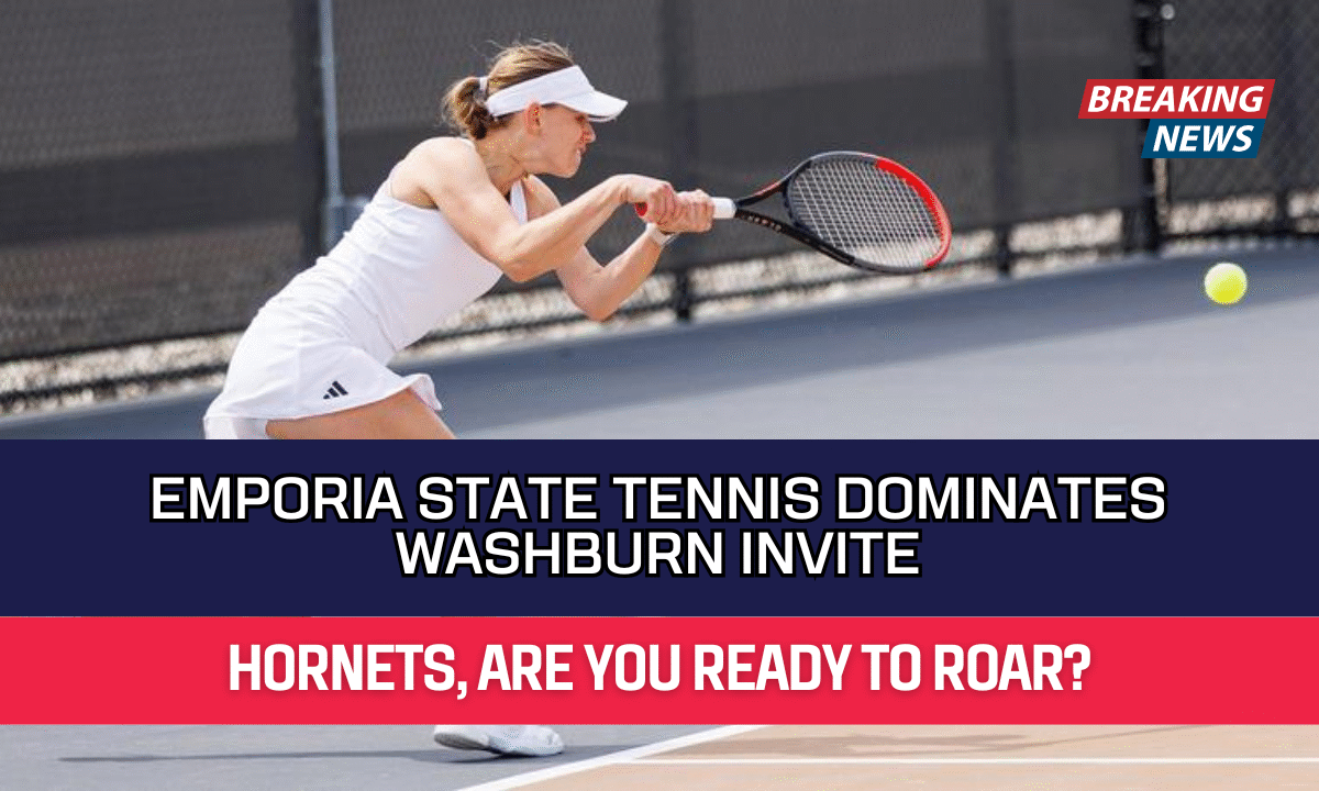 Emporia State Tennis Dominates Washburn Invite