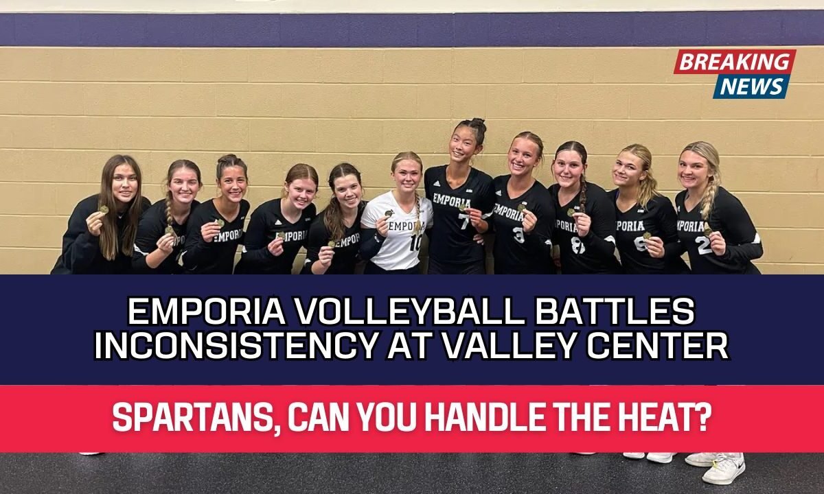 Emporia Volleyball Battles Inconsistency at Valley Center