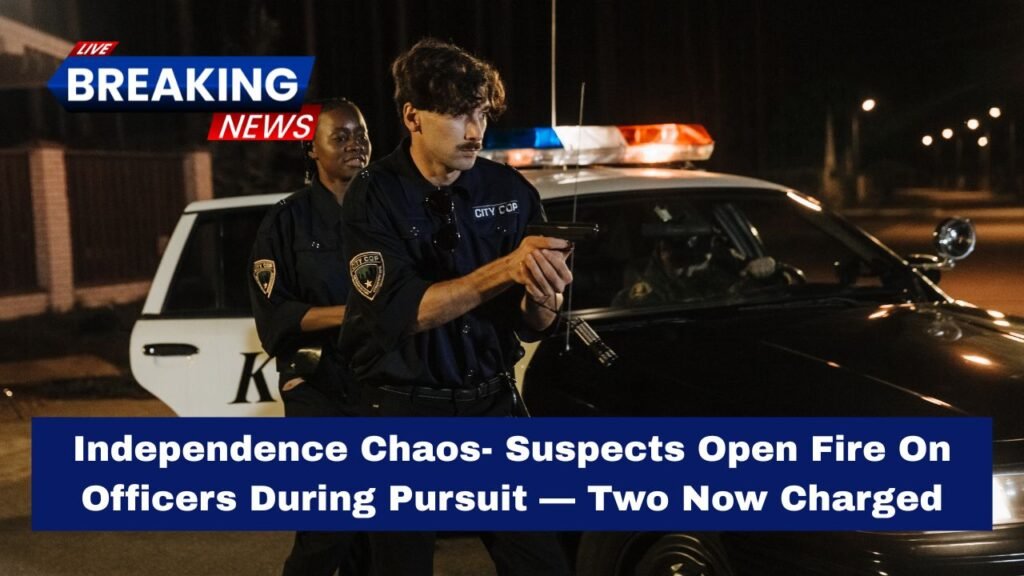 Independence Chaos- Suspects Open Fire On Officers During Pursuit — Two Now Charged