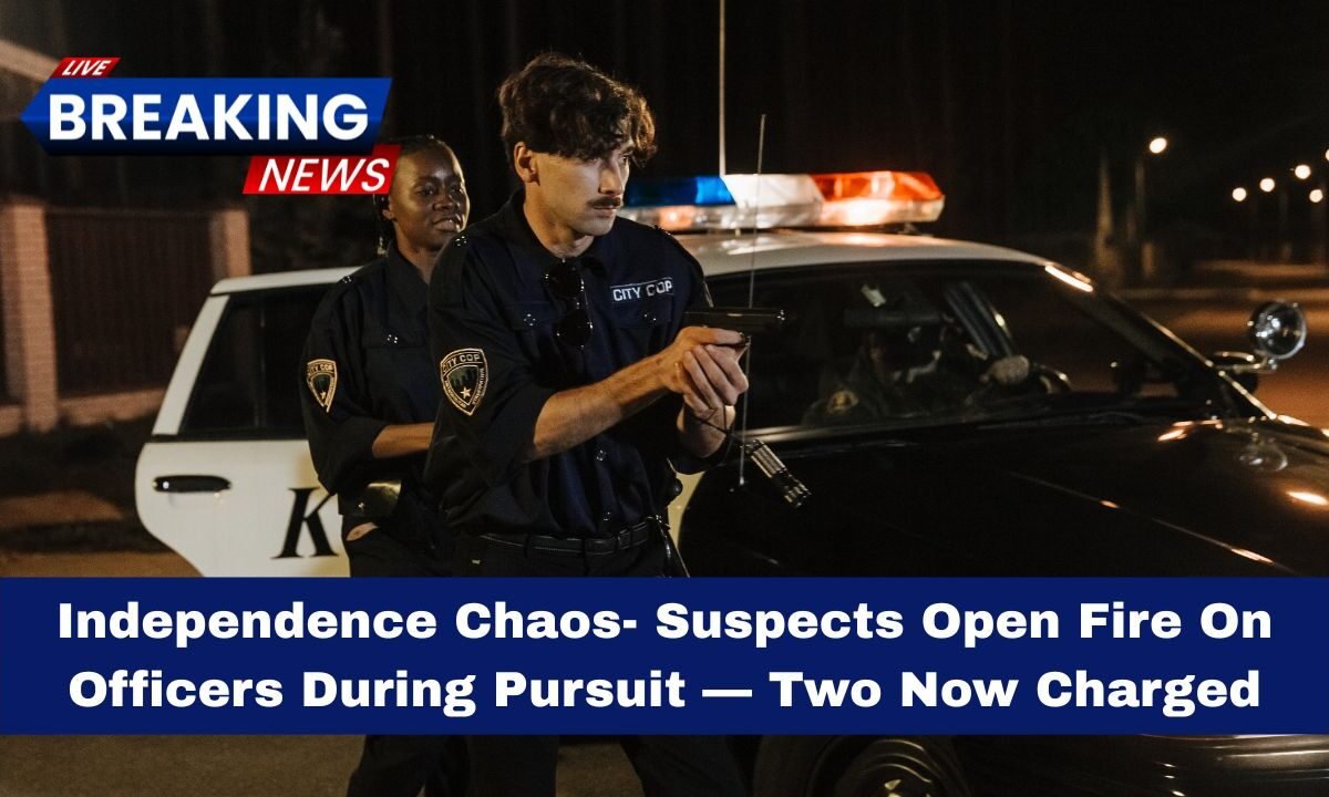 Independence Chaos- Suspects Open Fire On Officers During Pursuit — Two Now Charged