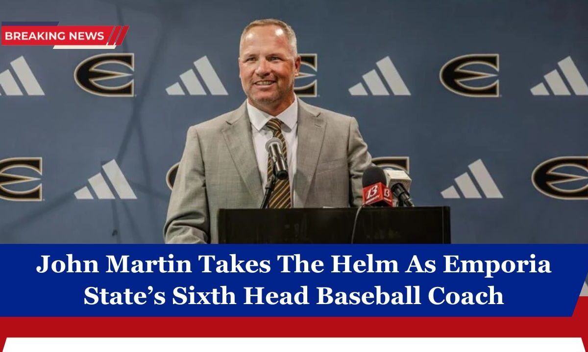 John Martin Takes The Helm As Emporia State’s Sixth Head Baseball Coach