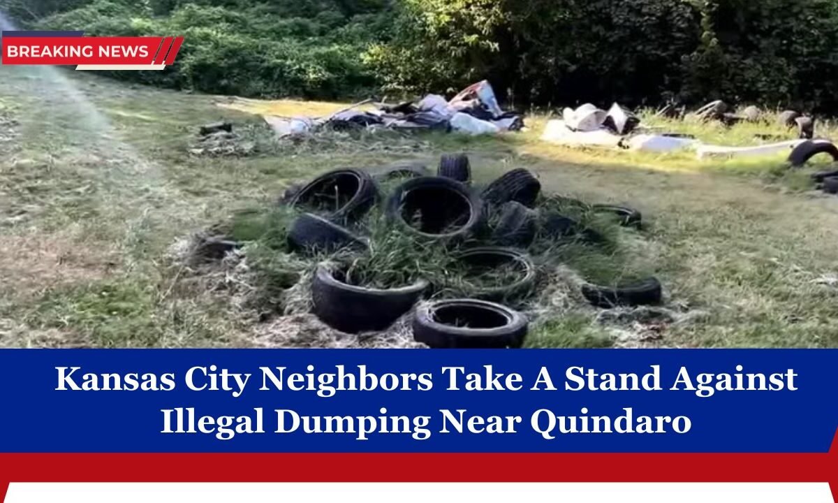 Kansas City Neighbors Take A Stand Against Illegal Dumping Near Quindaro