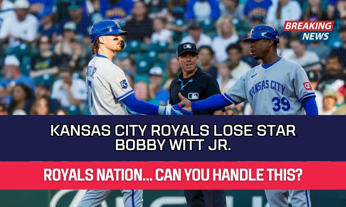 Kansas City Royals Lose Star Bobby Witt Jr.
