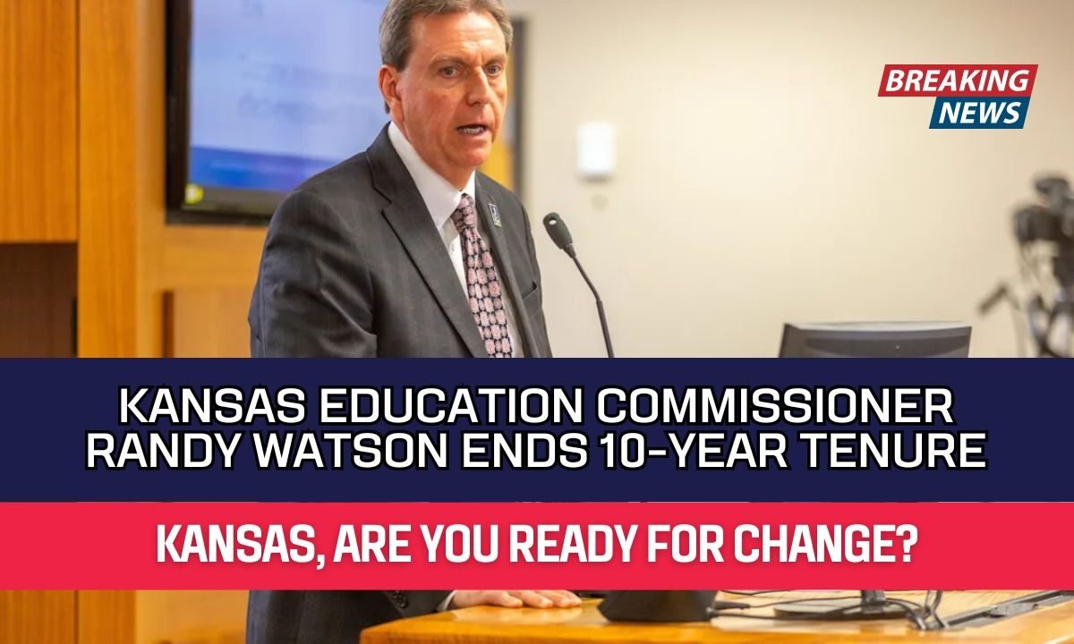Kansas Education Commissioner Randy Watson Ends 10-Year Tenure