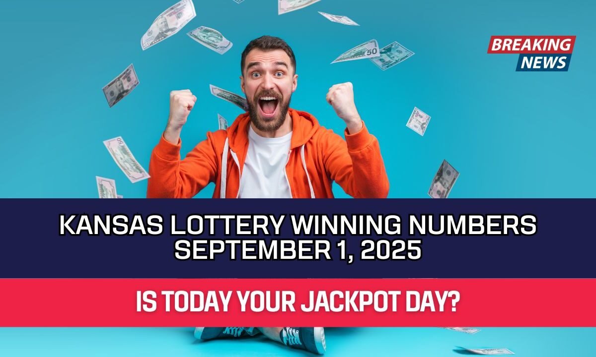 Kansas Lottery Winning Numbers September 1, 2025
