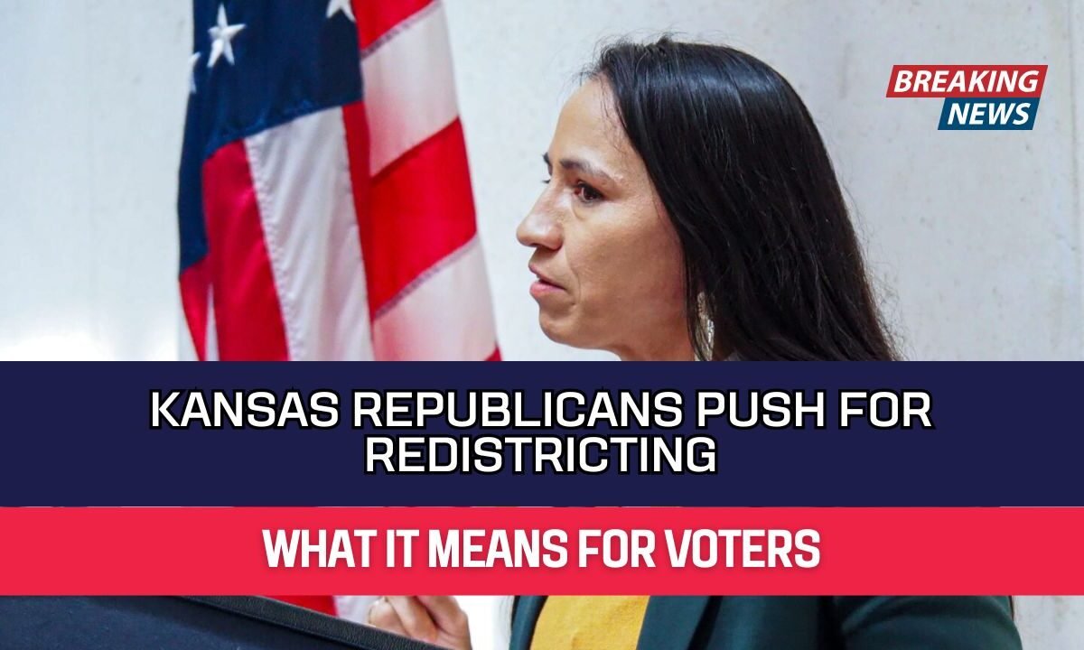 Kansas Republicans Push For Redistricting