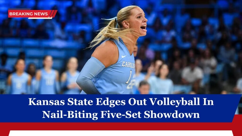 Kansas State Edges Out Volleyball In Nail-Biting Five-Set Showdown