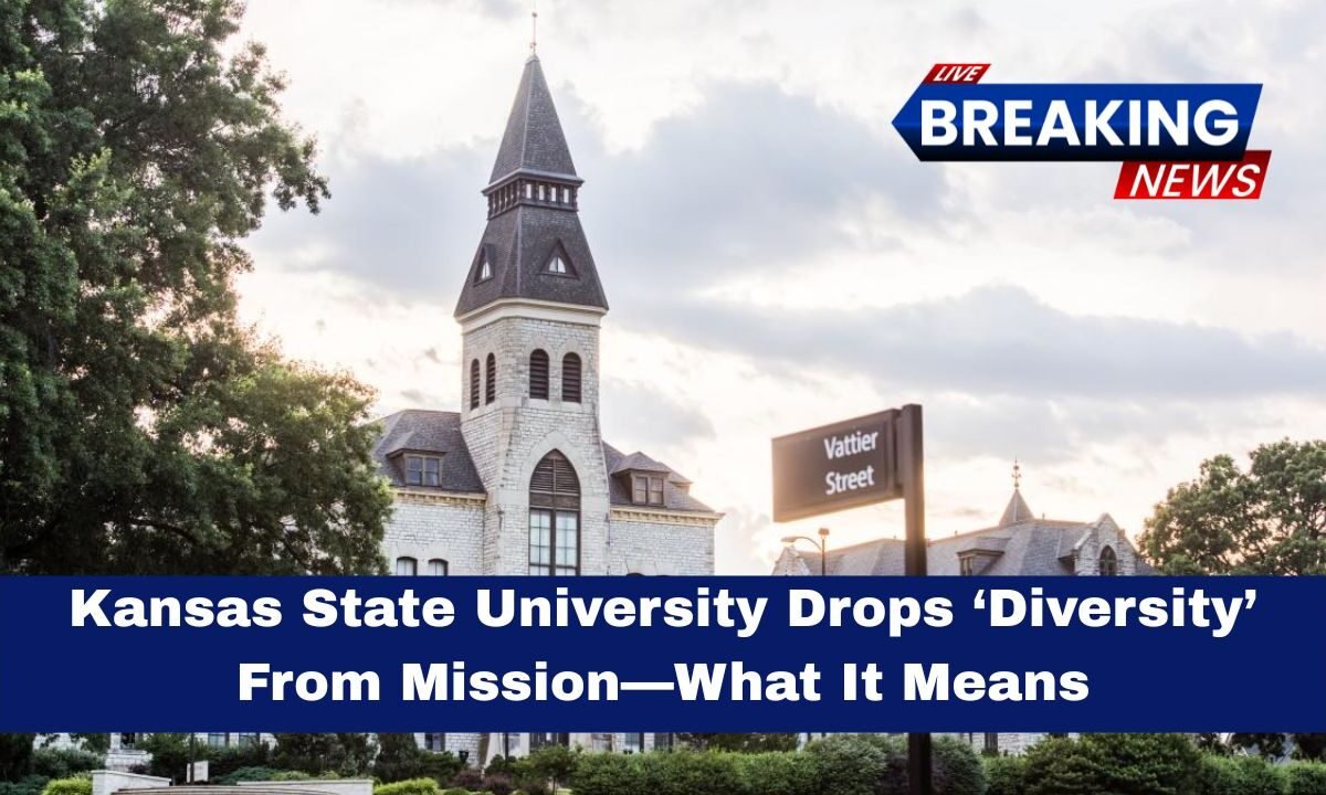 Kansas State University Drops ‘Diversity’ From Mission—What It Means