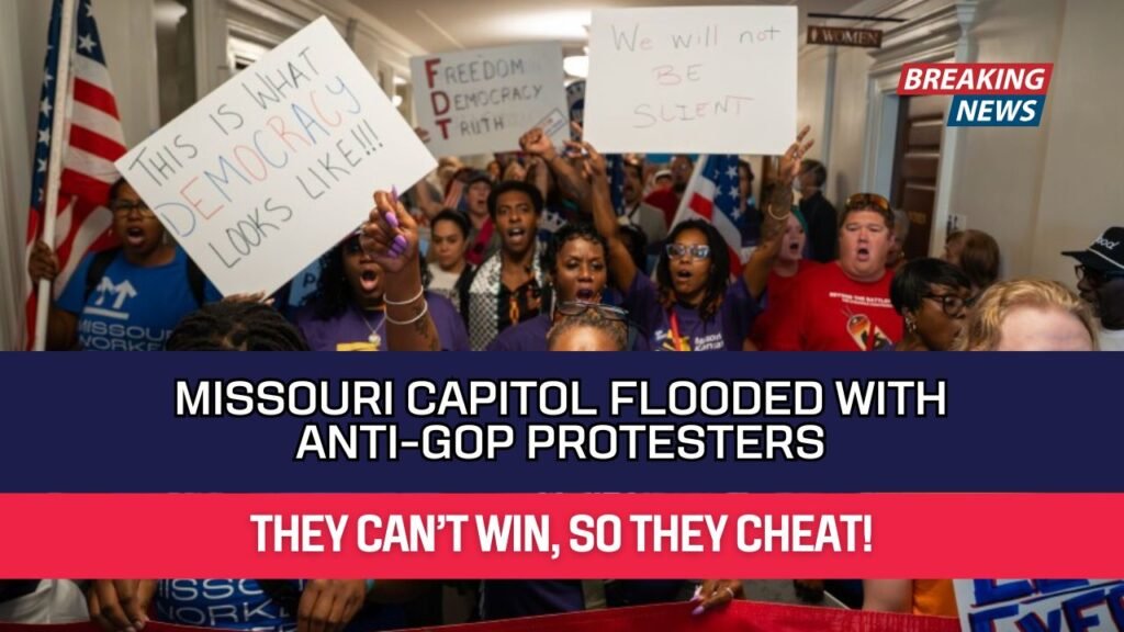 Missouri Capitol Flooded With Anti-GOP Protesters
