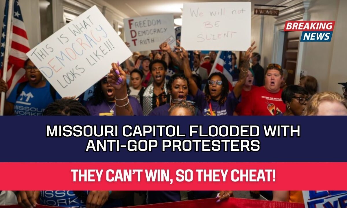 Missouri Capitol Flooded With Anti-GOP Protesters