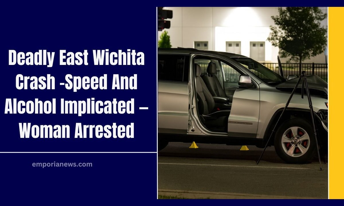 Deadly East Wichita Crash -Speed And Alcohol Implicated — Woman Arrested
